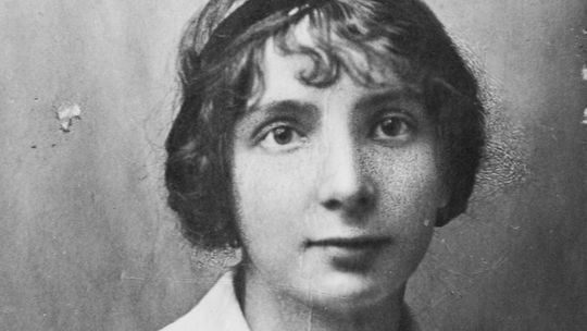 Grófka Margita Czóbelová  v mladosti.