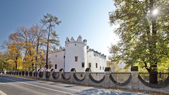 Kaštieľ Strážky, vonkajší pohľad.