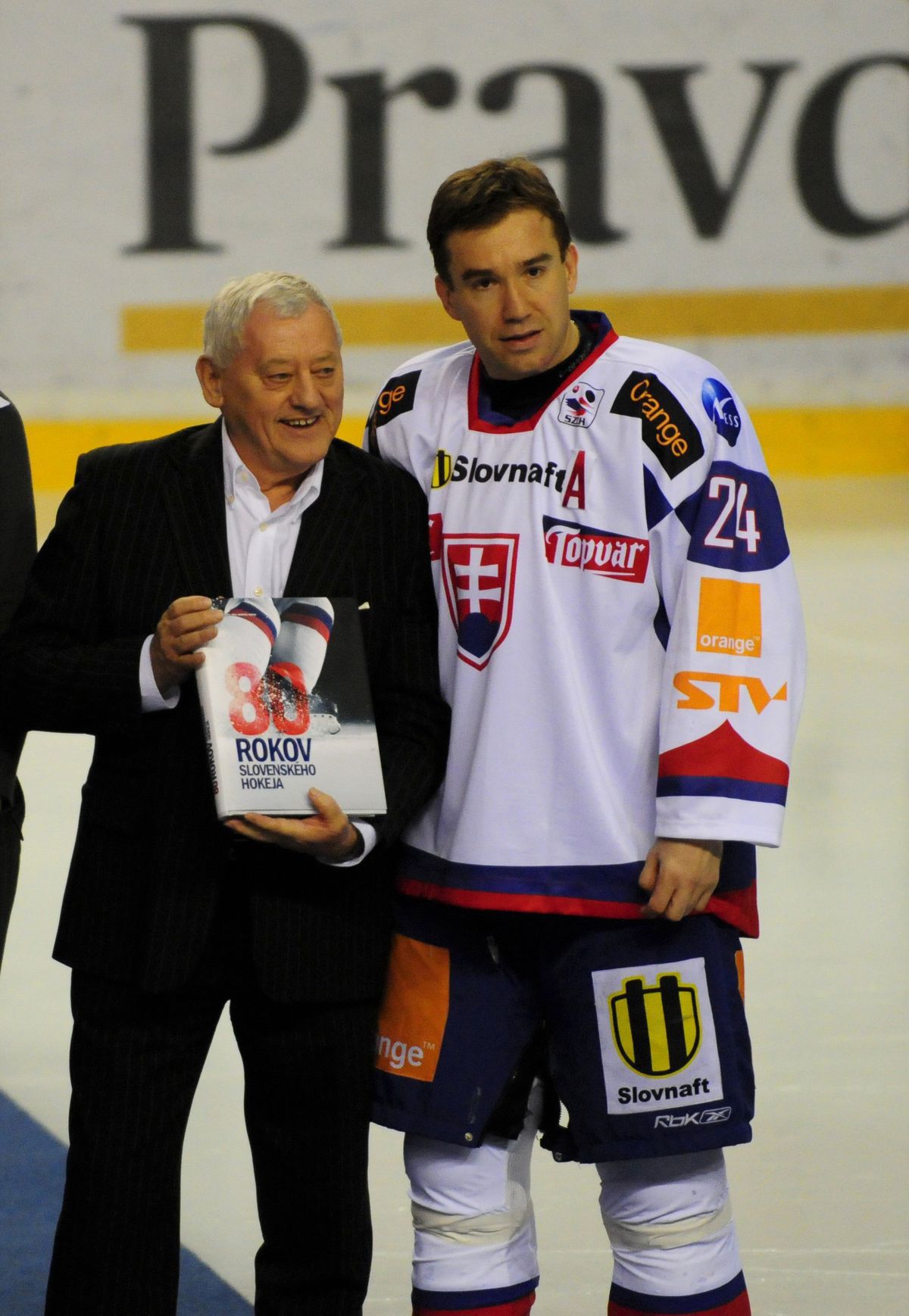 Jozef Golonka a Žigmund Pálffy.