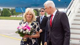 Ktorá podoba Jill Bidenovej na návšteve Slovenska sa vám páči najviac?