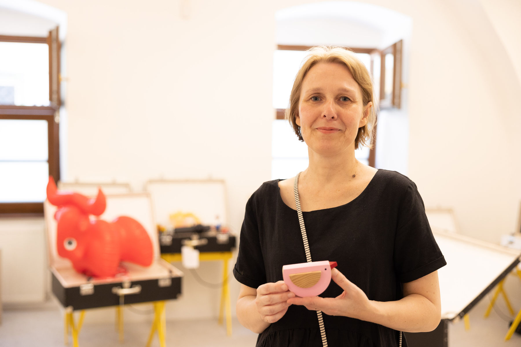 Kurátorka výstavy Tereza Bruthansová