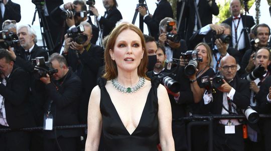 Herečka Julianne Moore sa objavila na červenom...