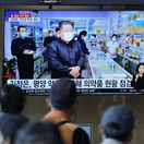 Kórea KĽDR koronavírus horúčka prípady úmrtia Kim