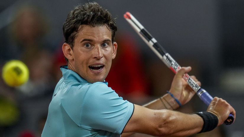 20. Dominic Thiem - Rakúsko, 28 926 837 dolárov