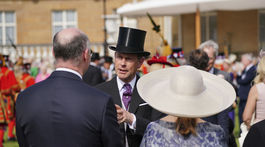 Britský princ Edward sa zúčastnil na Royal Garden Party.