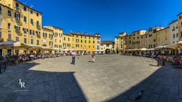 Lucca, Taliansko, Piazza dell'Anfiteatro