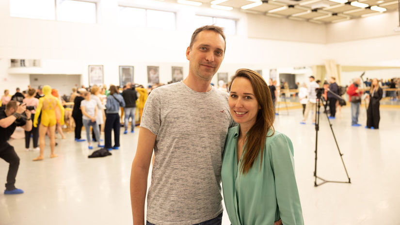 Kristián Kohút, dramaturg Baletu SND a Nina...