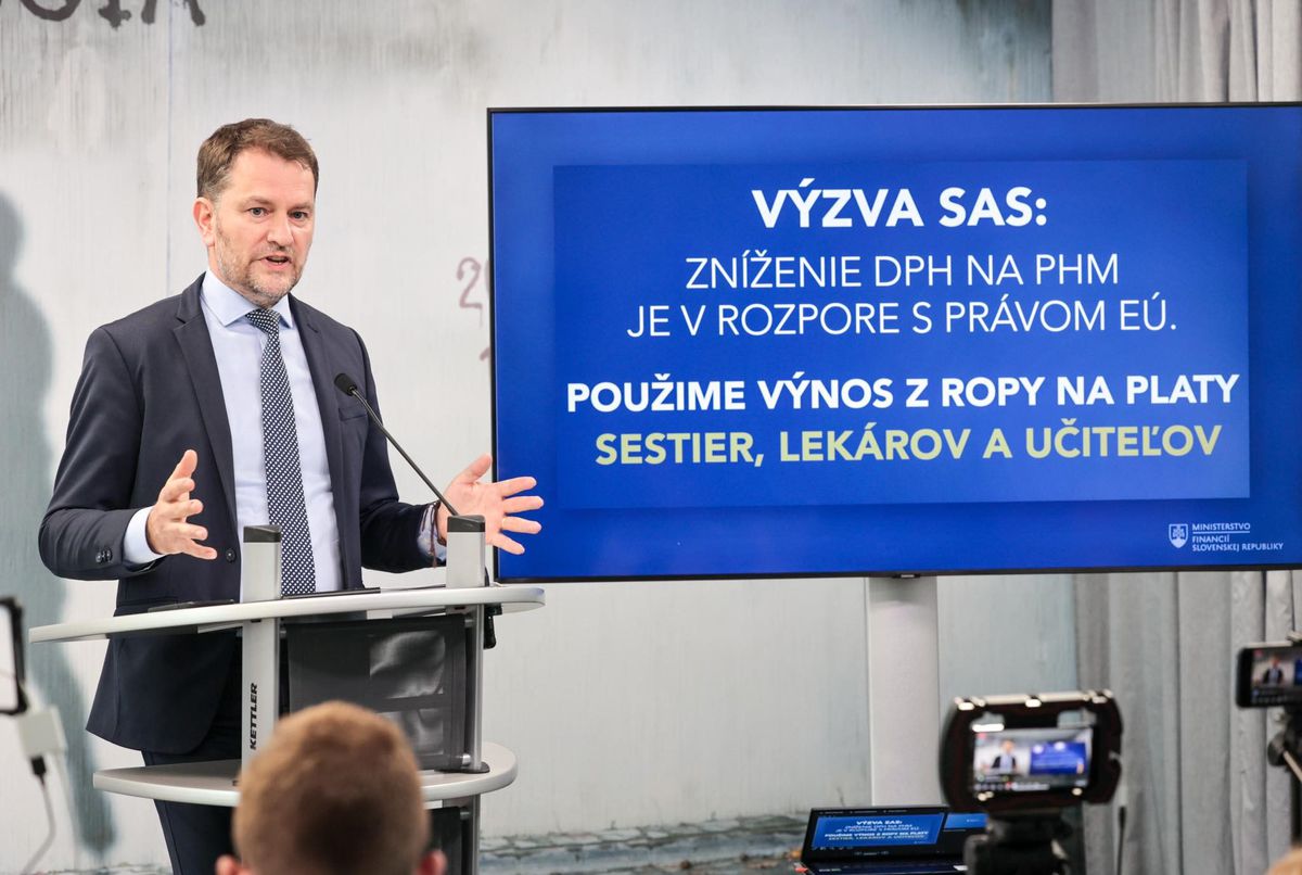 Minister financií Igor Matovič.