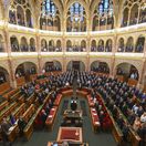 Rokovacia sála parlamentu v Budapešti, Maďarsko