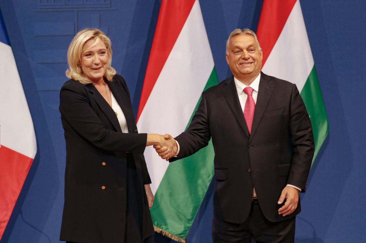 Marine Le Penová, Viktor Orbán