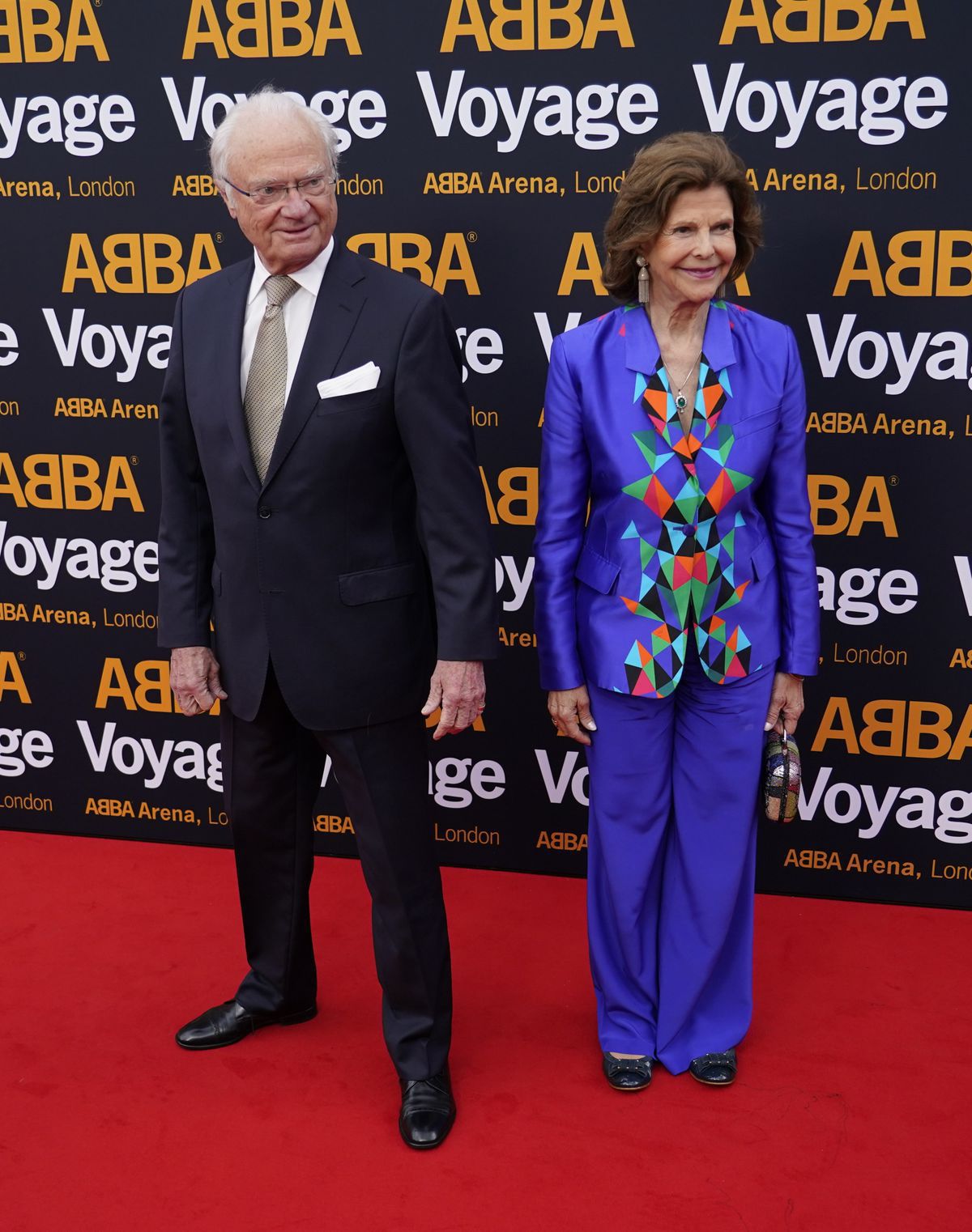 Švédsky kráľ Carl Gustaf a kráľovná Silvia...