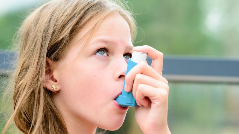 dieťa, astma