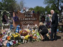 USA Texas škola streľba pamätník uvalde