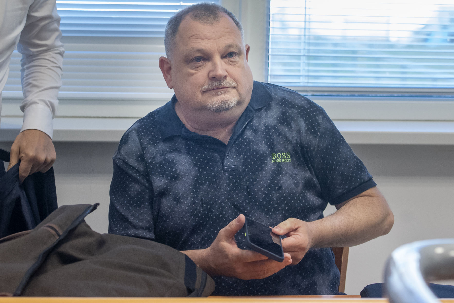 Obžalovaný Roman Paulíny na pojednávaní v kauze...