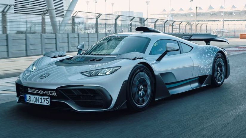Tvary Mercedesu-AMG One diktovala aerodynamika....