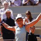 Iga Swiateková po postupe do finále Roland Garros.