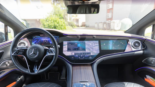 Mercedes EQS - test 2022