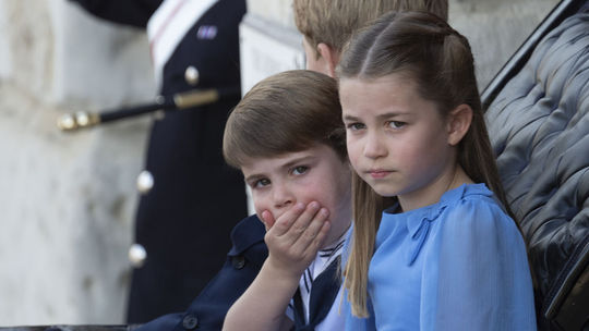 Princ Louis, princ George, princezná Charlotte...