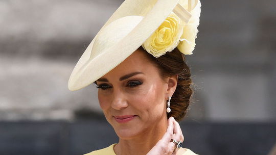 Vojvodkyňa Kate na ďakovnej bohoslužbe v...