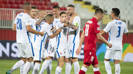 Srbsko SR šport futbal LN 1. kolo C3 Bielorusko Slovensko