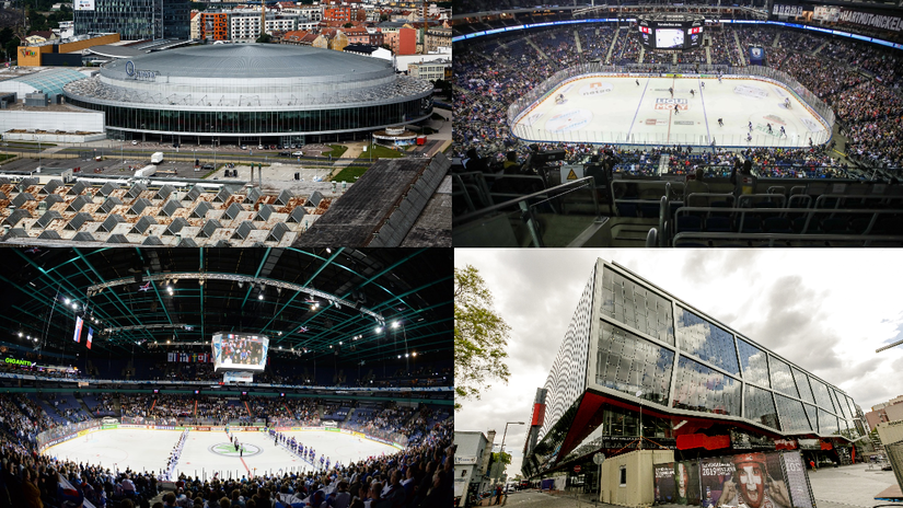Najväčšie hokejové arény v Európe.