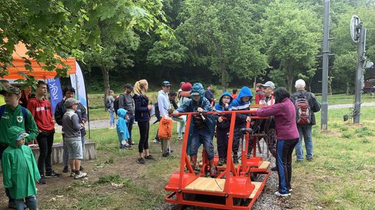 Prvý a jediný drezinový ovál na Slovensku.