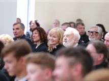 Anna Geislerová a herec Zdeněk Svěrák