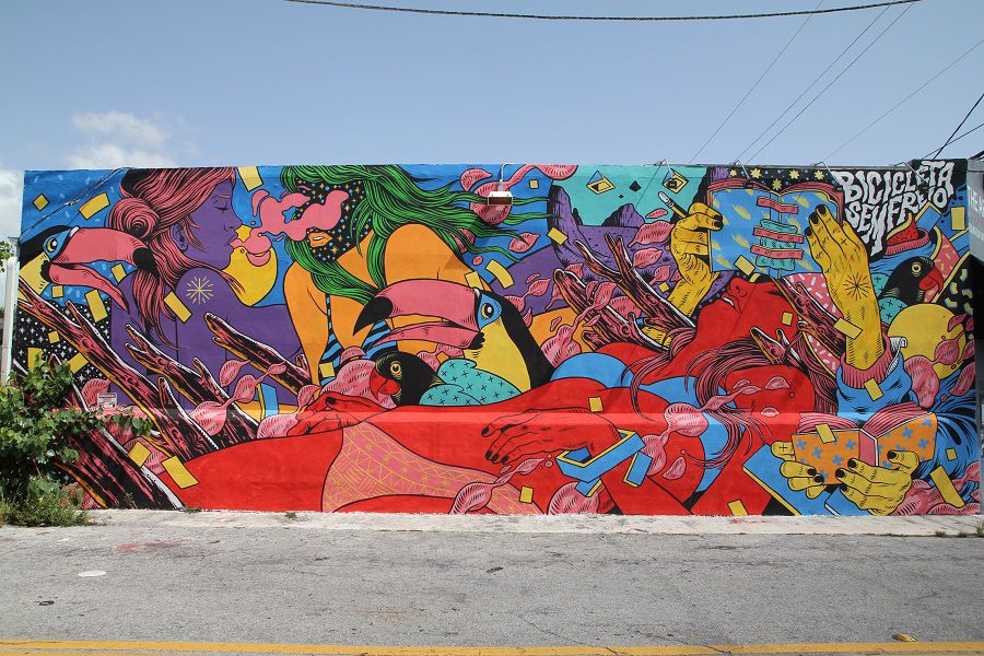 Wynwood Walls- umelecká štvrť v centre mesta