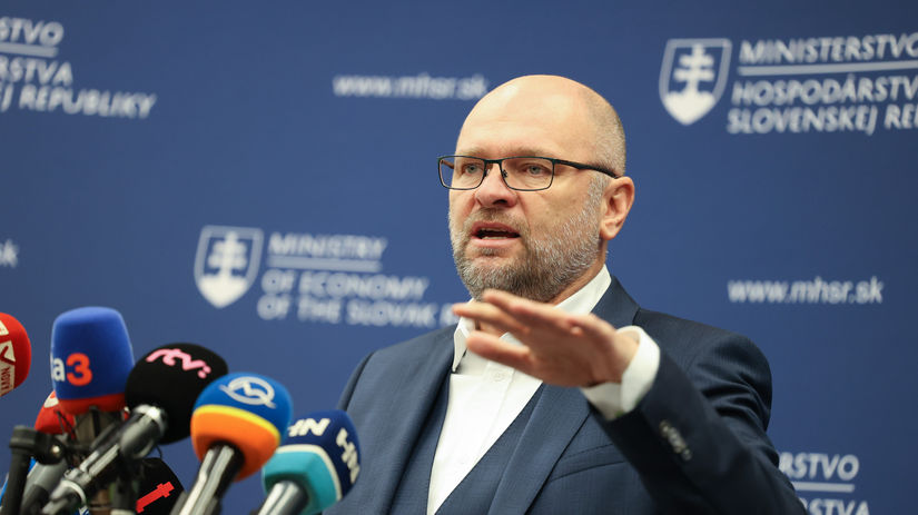 Minister hospodárstva Richard Sulík (SaS).