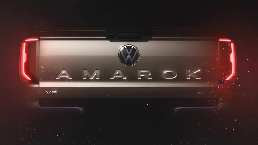 Zadnej časti bude dominovať obrovský nápis Amarok.