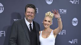 Blake Shelton a jeho manželka - speváčka Gwen Stefani 