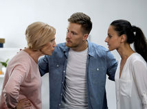 Rodina, hádka, konflikt.