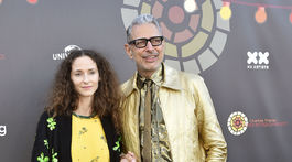 Jeff Goldblum a jeho manželka Emilie Livingston