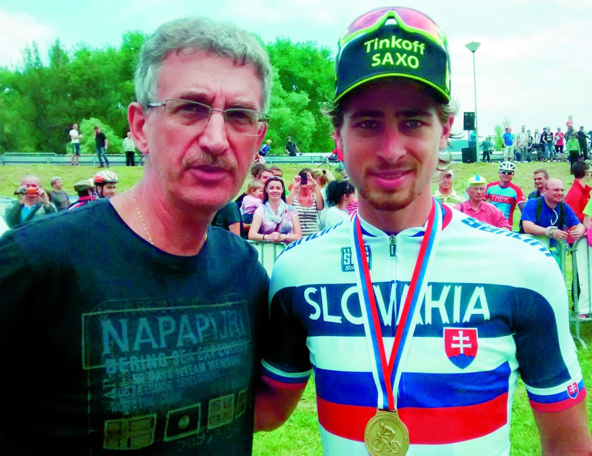 Miroslav Michalech s Petrom Saganom.
