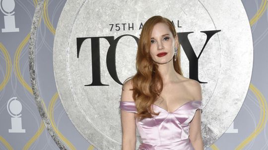 Herečka Jessica Chastain, tohtoročná víťazka...