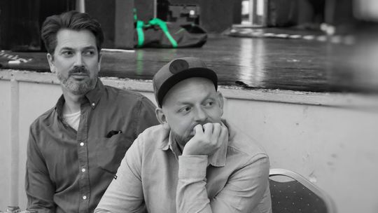 Foto zo skúšky: Marek Majeský ako Claudius,...