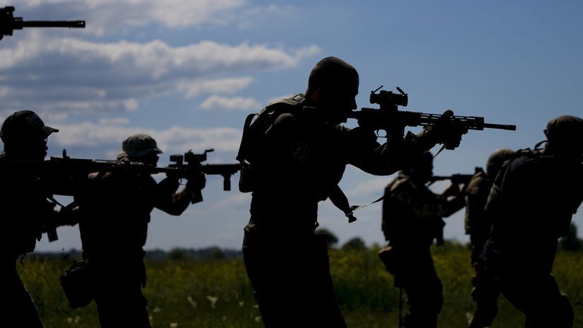 Ukrajina Rusko vojna vojaci armáda