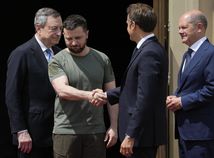zelenskyj, macron, scholz, draghi