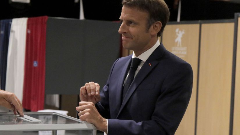 Francúzsko voľby parlamentné kolo druhé, macron