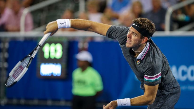 10. Juan Martín del Potro (240 km/h): Najlepší...