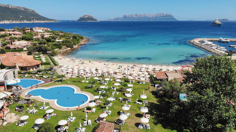 Hotel SPA Baia Caddinas na Sardínii.
