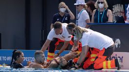 Anita Alvarezová omdlela už vlani počas olympijskej kvalifikácie v Barcelone.
