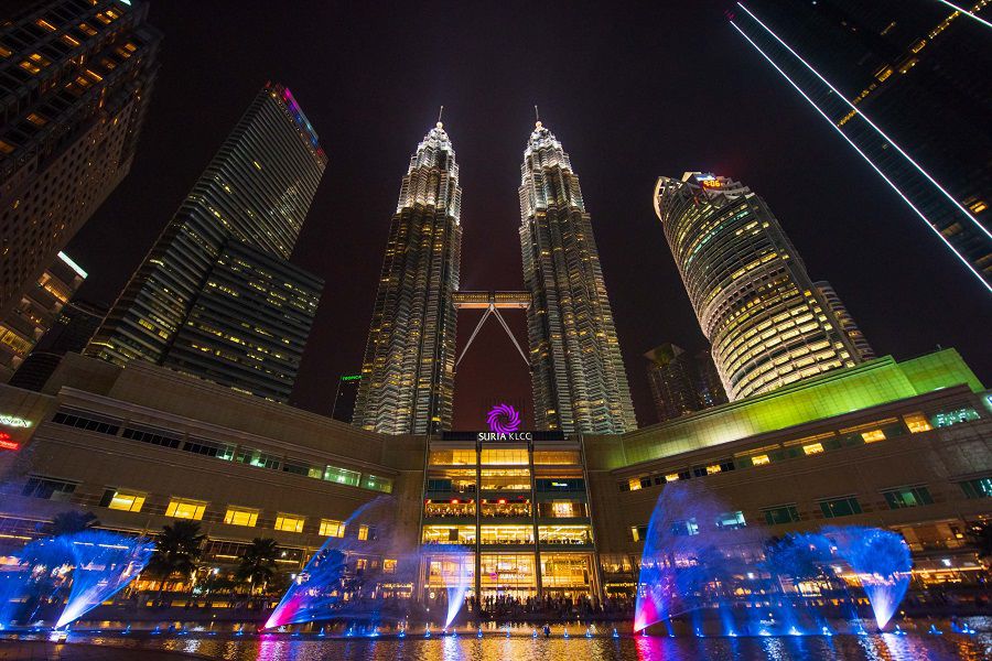 Každé mesto má iné čaro v noci, Kuala Lumpur...