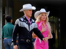 Margot Robbie a herec Ryan Gosling