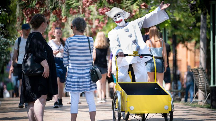 Atmosféra pred štartom Tour de France v Kodani.