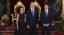 Spain NATO Felipe VI s manželkou - kráľovnou Letiziou