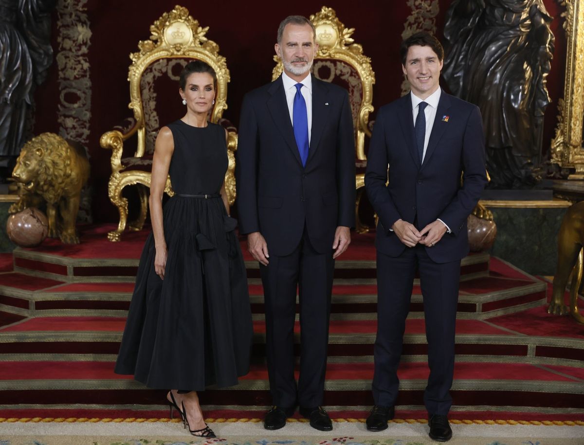 Kráľ Felipe VI s manželkou - kráľovnou Letiziou...