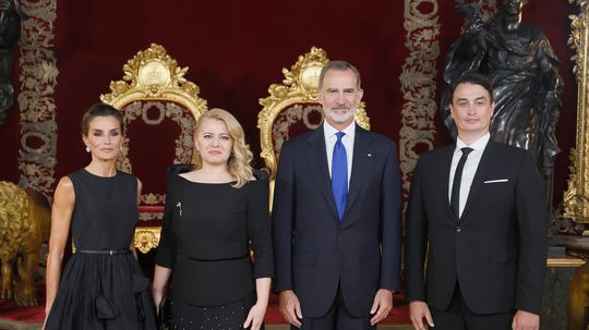 Slovenská prezidentka Zuzana Čaputová (druhá...