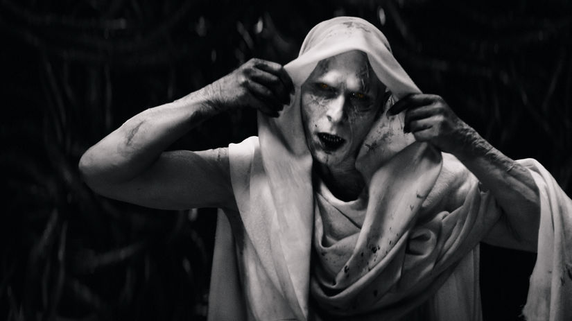 Záber z filmu Thor: Láska  a hrom.