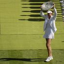 Britain Wimbledon Tennis Rybakinová